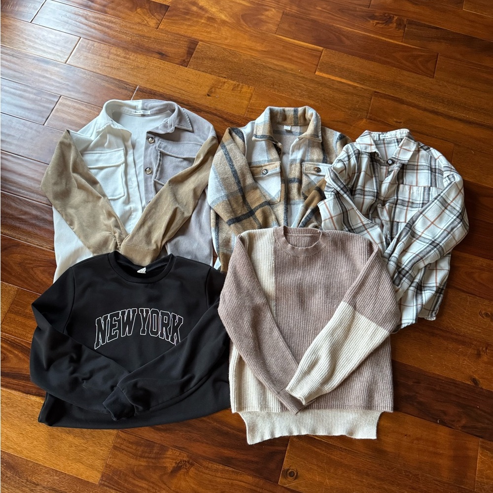 Girls SHEIN tops bundle size 11-12